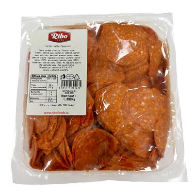 Ribo Italský salám Pepperoni plátky chlaz. 1 kg