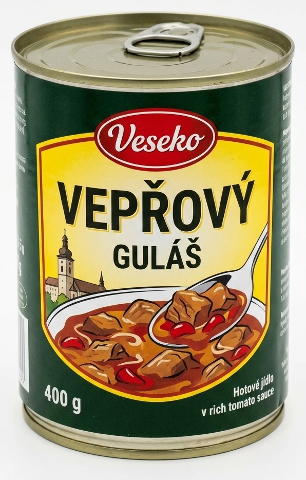 Veseko Vepřový Guláš Hotové jídlo