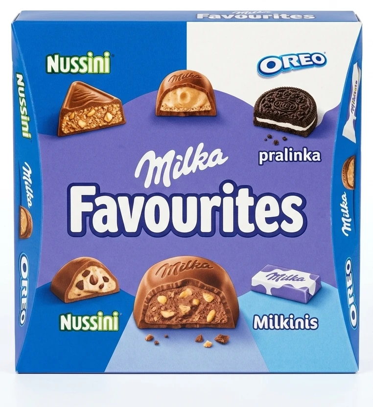 Milka Čokoládové pralinky