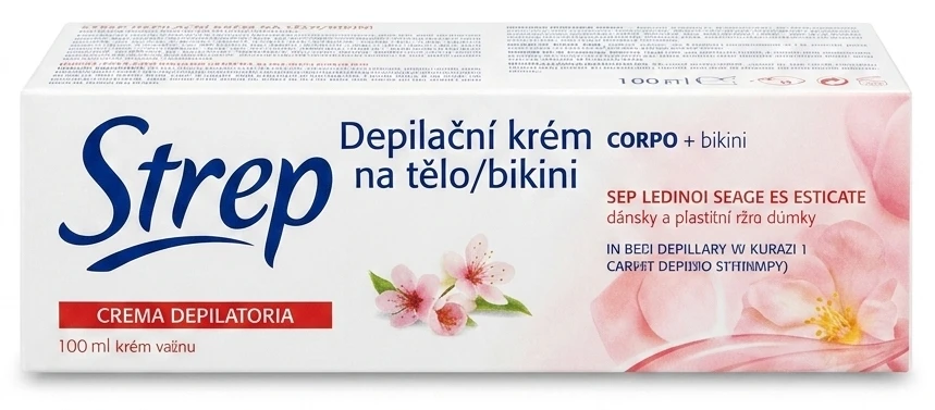 Strep Depilační krém na tělo/bikini