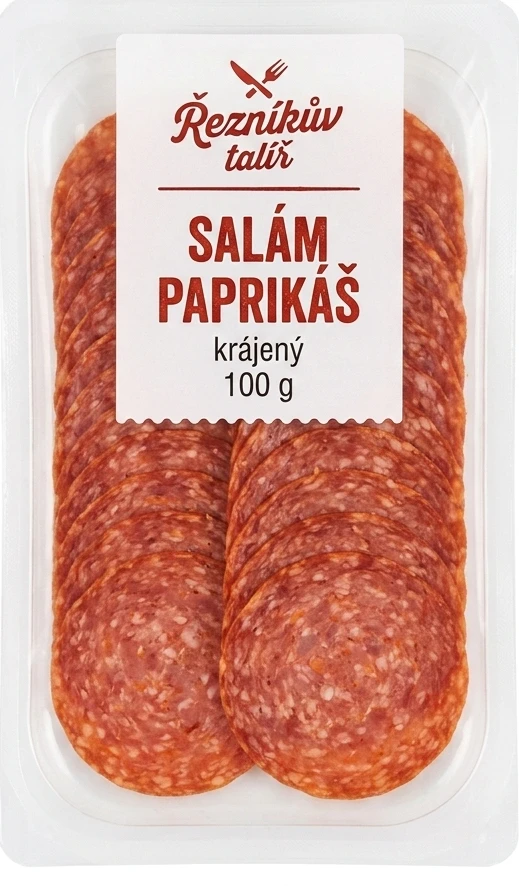 Salám paprikáš krájený