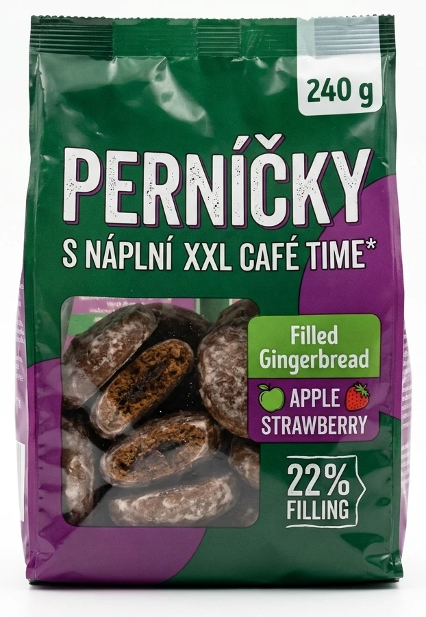 Perníčky s náplní XXL Café Time