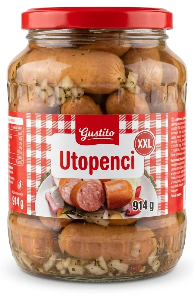 Utopenci XXL Gustito