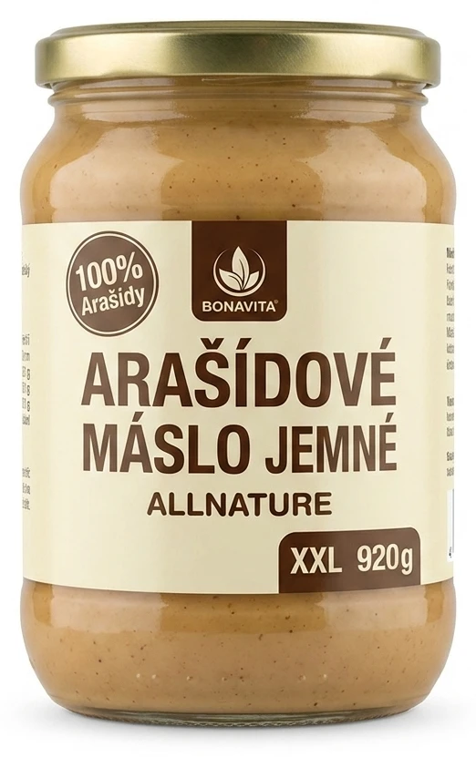 Arašídové máslo jemné XXL Allnature