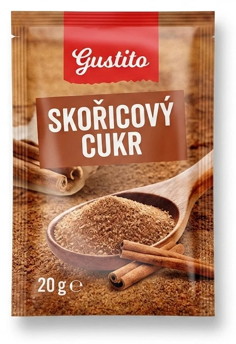 Skořicový cukr Gustito