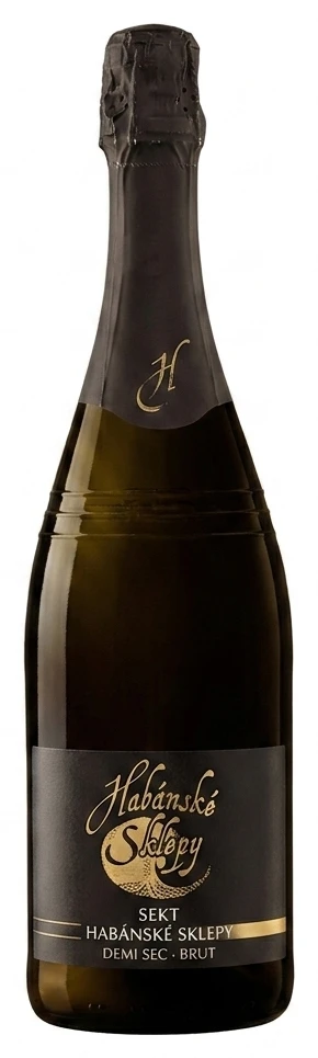 Sekt Habánské Sklepy demi sec, brut