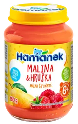 Hamánek malina s hruškou 100% ovoce