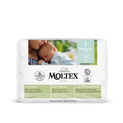 Moltex Pure  Plenky Newborn (2-5 kg)
