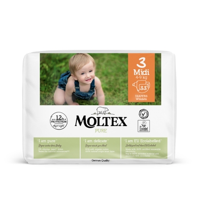 Moltex Pure  Plenky Midi (4-9 kg)