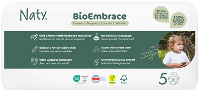 Naty Plenky Bioembrace Economy Pack Junior 11-25 kg