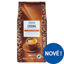 Crema směs pražené zrnkové kávy 1kg
