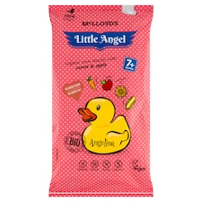 McLloyd's Little Angel Bio kukuřičný snack s mrkví a jablkem 4 x 15g (60g)