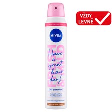 Nivea Fresh & Mild Suchý šampon pro středně tmavé odstíny vlasů 200ml