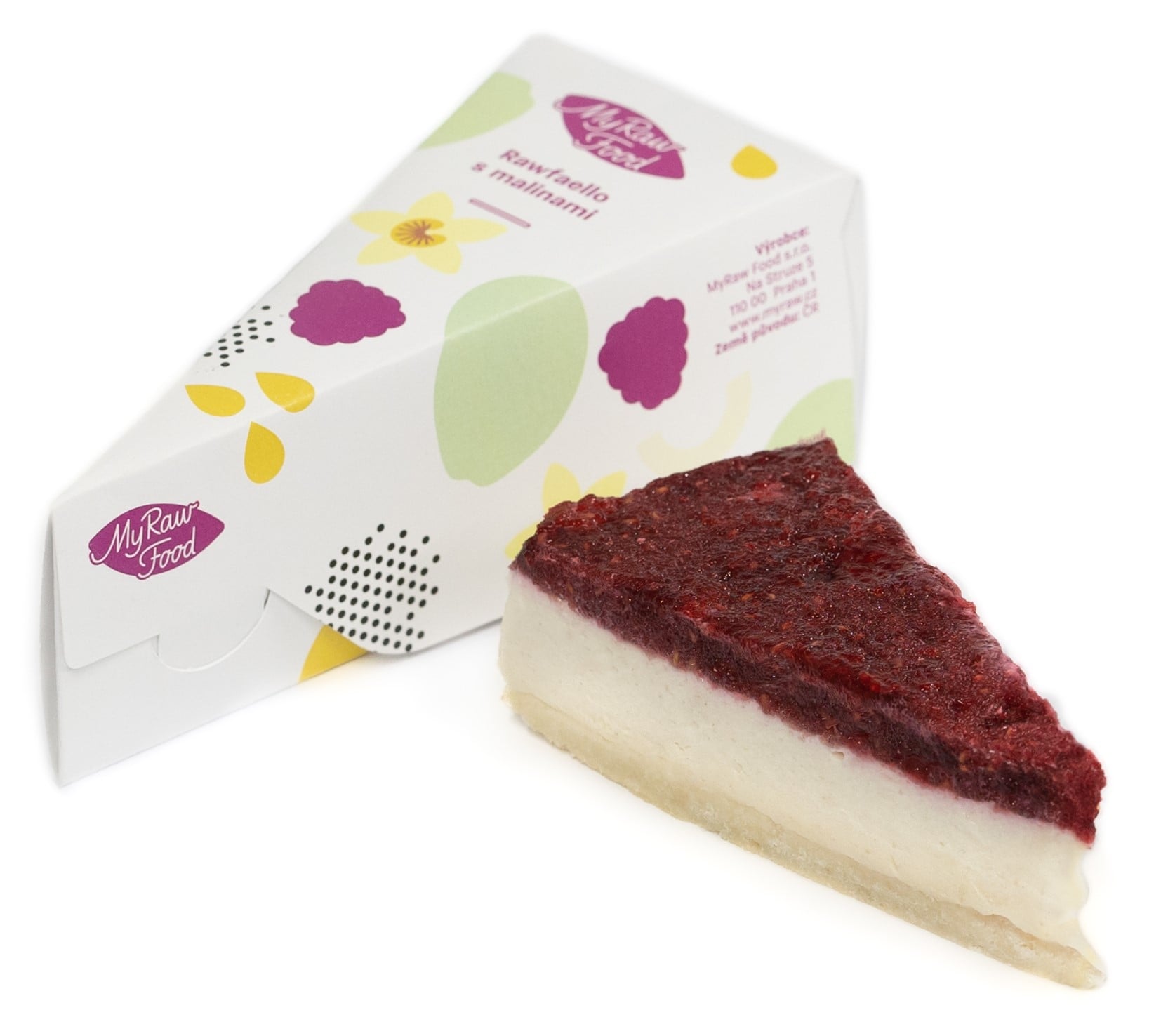 MyRaw Food Rawfaello dort s malinami