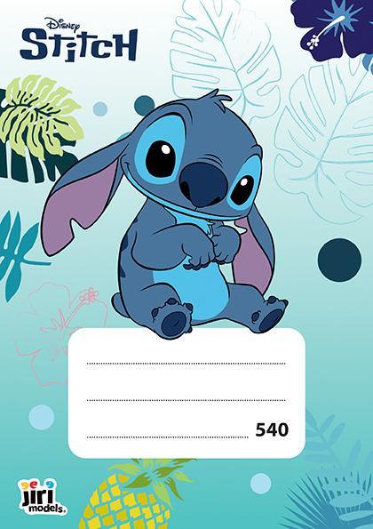 JIRI MODELS Školní sešit A5 čistý, 540, 40 listů, Lilo & Stitch
