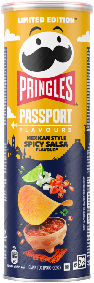 Pringles Mexican Spicy Salsa