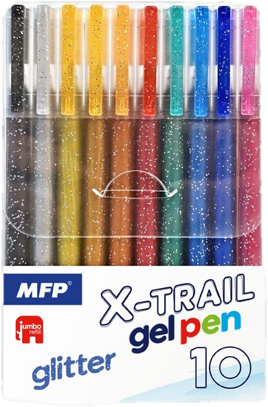 MFP Gelová pera glitter