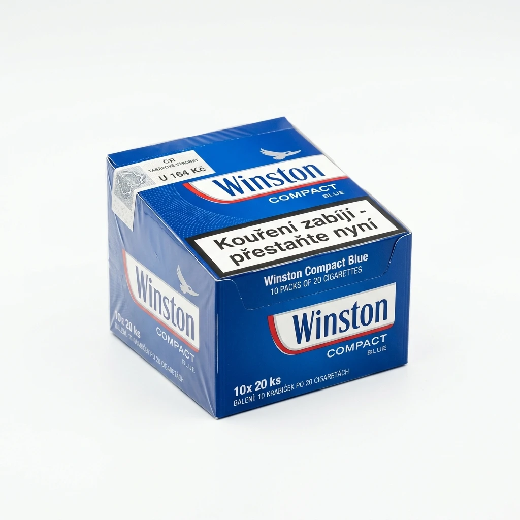 Winston Compact Blue bal. 10 krab. 20 ks kolek U 164 Kč VO cena