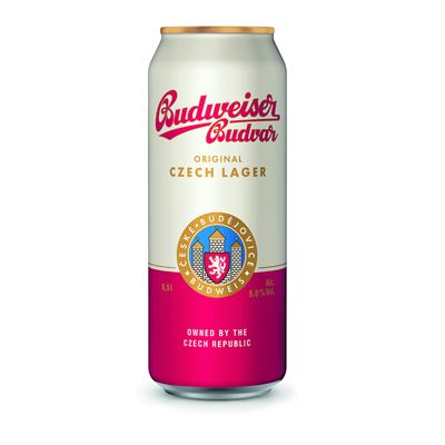 Budweiser Budvar Original Pivo 24 x 500 ml plech