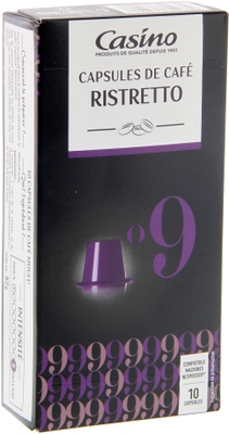 Casino Espresso Ristretto kapsle 10ks (pro Nespresso)