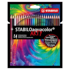 Stabilo Aquacolor akvarelové barvičky 24 ks