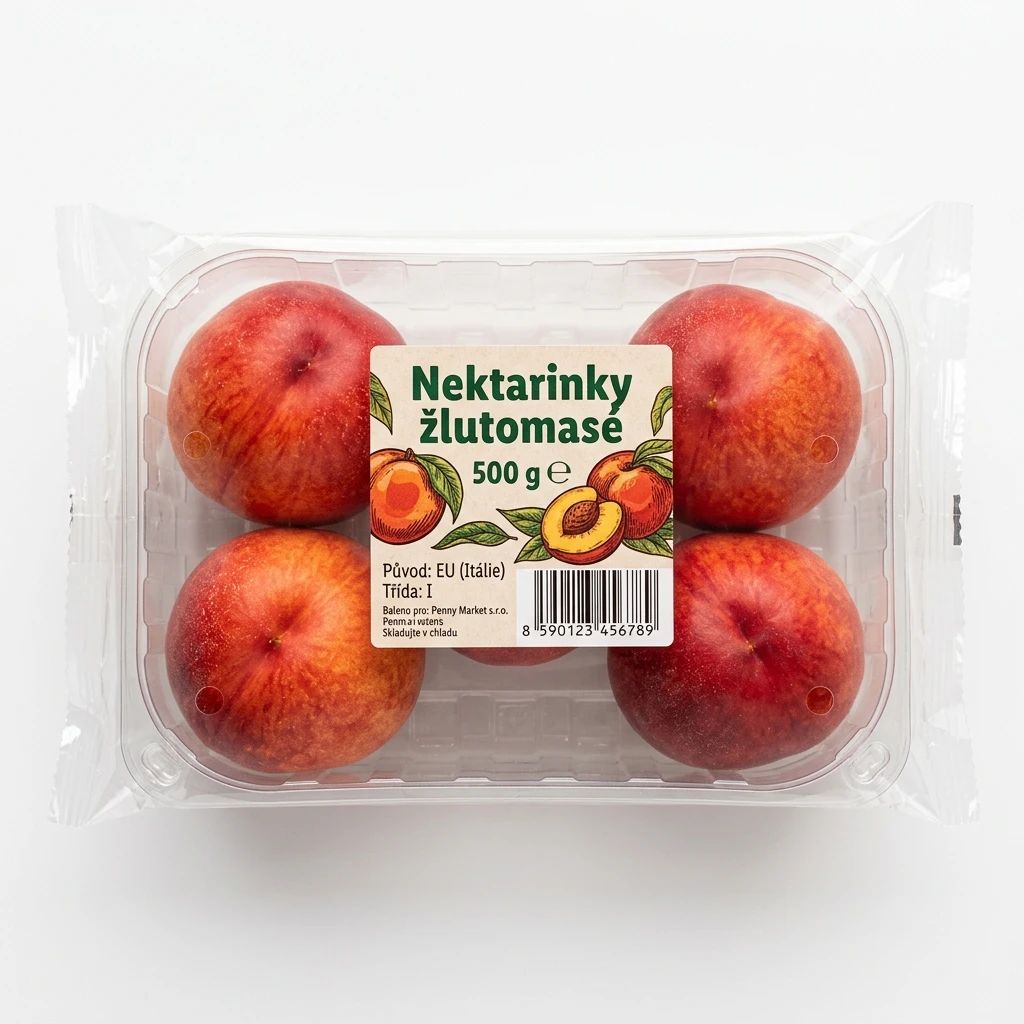 Nektarinky žlutomasé 500 g