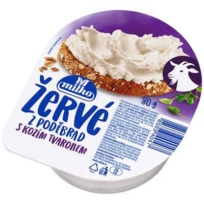 milko Žervé kozí tvaroh chlaz. 4 x 80 g