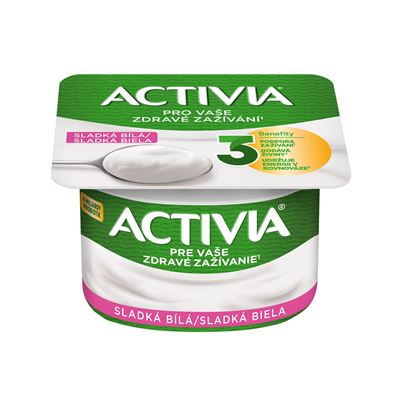 ACTIVIA Jogurt sladký bilý chlaz.