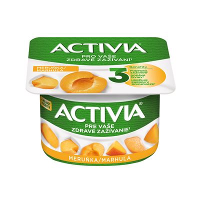 ACTIVIA Jogurt meruňka chlaz.120 g