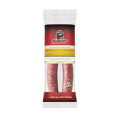 Kmotr Klobása s goudou chlaz. 180 g
