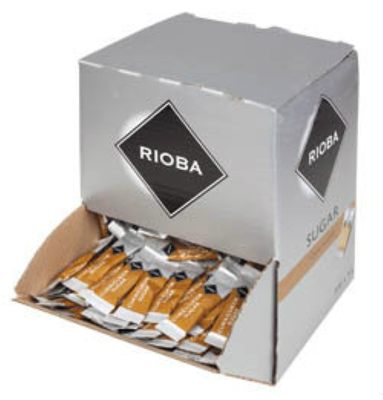 Rioba Cukr třtinový porce 500 x 4 g