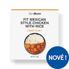 GymBeam Ready to Eat Fit kuřecí s rýží na mexický způsob 420g