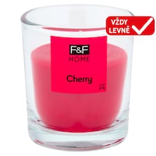 F&F Home Cherry vonná svíčka 95g