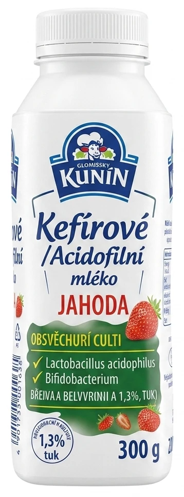 KUNÍN Kefírové/Acidofilní mléko