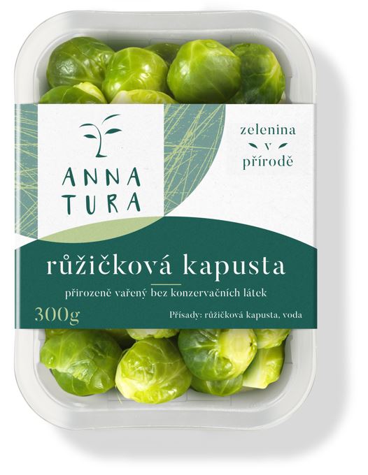 Annatura Vařená růžičková kapusta, balení