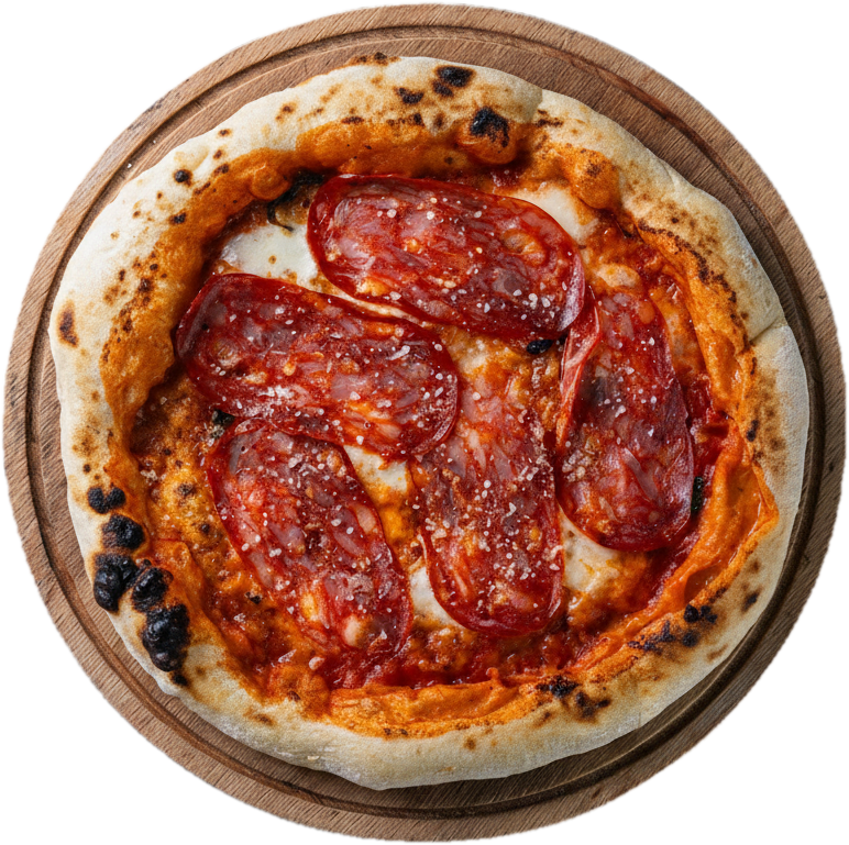 Pizza Salámová ze Spojky Karlín