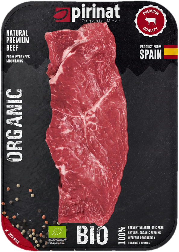Pirinat BIO Hovězí nízký roštěná - striploin steak