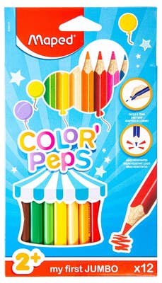 Maped Pastelky trojboké Color'Peps Jumbo