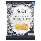 Finest Smažené bramborové lupínky s černým pepřem a mořskou solí 150g