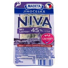 Madeta Jihočeská niva bez laktózy 45 % 100g