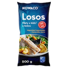 Nowaco Losos filety s kůží 500g