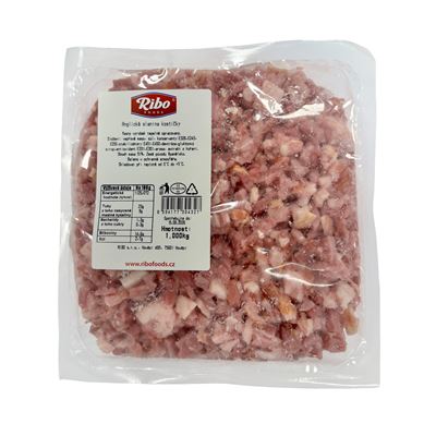 Ribo Anglická slanina kostičky chlaz. 1 kg