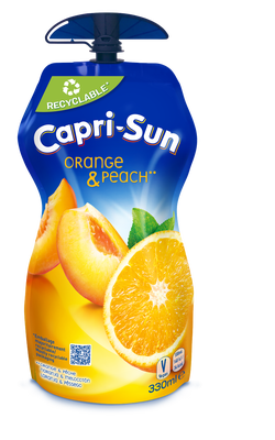 Capri Sun Pomeranč a broskev