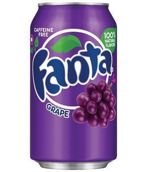 Fanta Grape plech