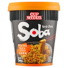 Cup Noodles Instantní pšeničné nudle s ochucující omáčkou s příchutí pekingské kachny 87g