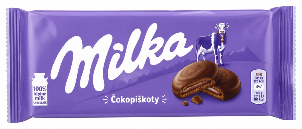 Milka Čokopiškoty