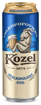 VELKOPOPOVICKÝ KOZEL Nealkoholické pivo