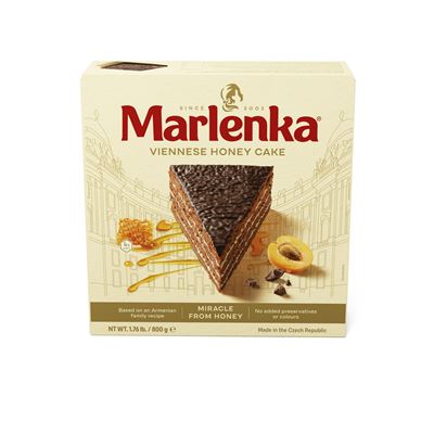MARLENKA Dort vídeňský medový 800g