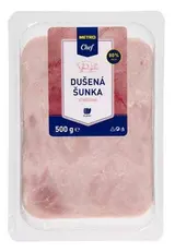 Metro Chef Šunka dušená výběrová plátky (80% masa)