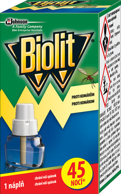 Biolit Proti komárům Tekutá náhradní náplň 45 nocí